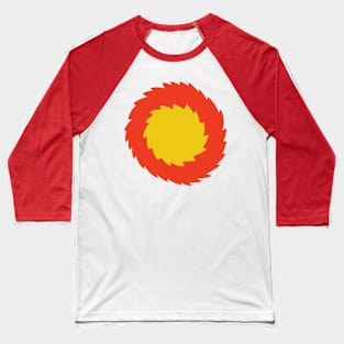 Fireball symbol Baseball T-Shirt